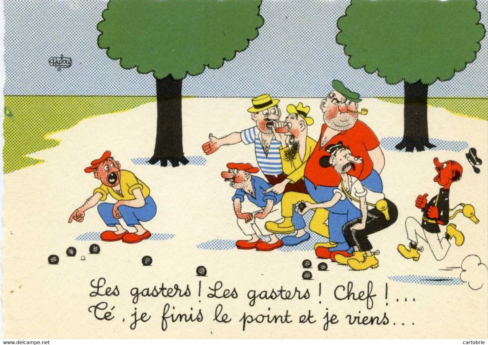 DUBOUT - Les Éditions Du Moulin N° 33A - (Les Gasters, Pétanque, Gendarme) - Très Bon état - Dubout