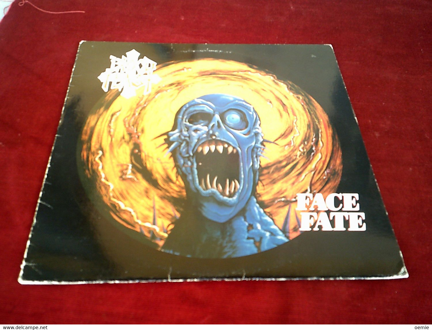 BLOOD FEAST   / FACE FATE  ORIGINALE   USA  NNR  35   1987 - 45 T - Maxi-Single