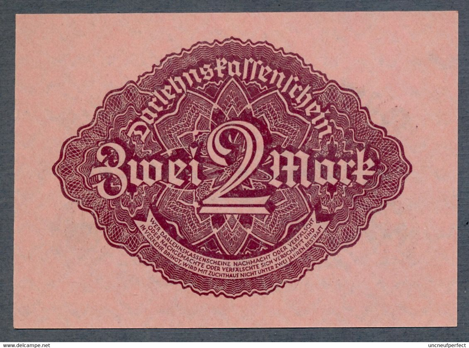 Pick 62 Ro 74 DEU-196   2 Mark 1922  UNC NEUF ! - 2 Mark