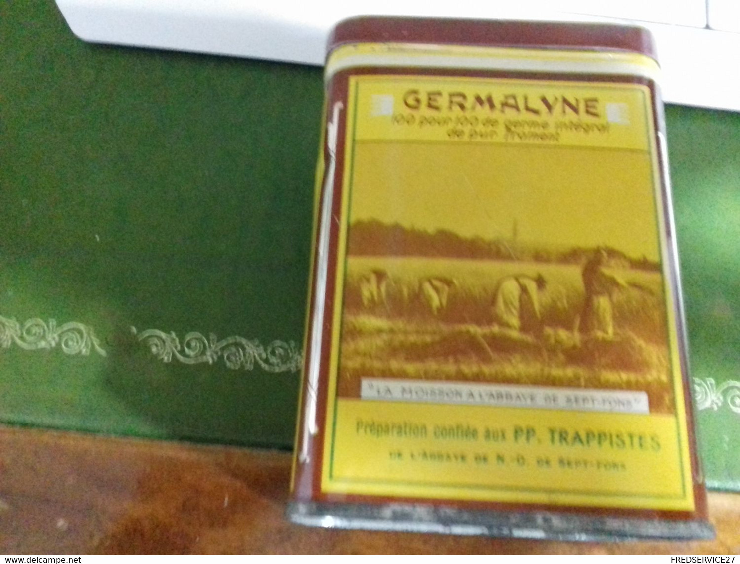 30/ BOITE METALIQUE GERMALYNE ANNEE 1961 - Boîtes