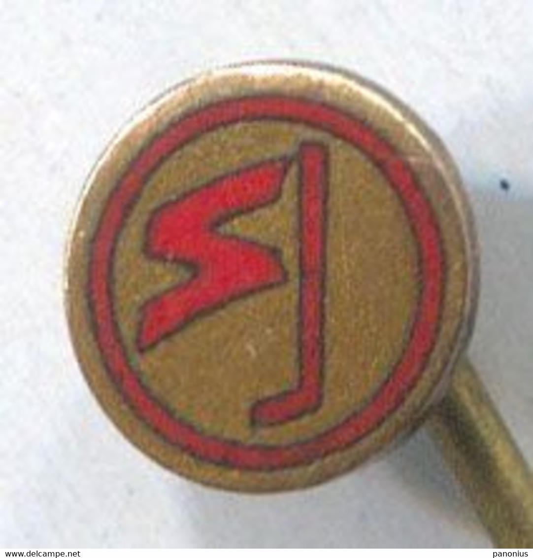 ICE HOCKEY - Germany Enamel, Vintage Pin, Badge, Abzeichen - Sports D'hiver