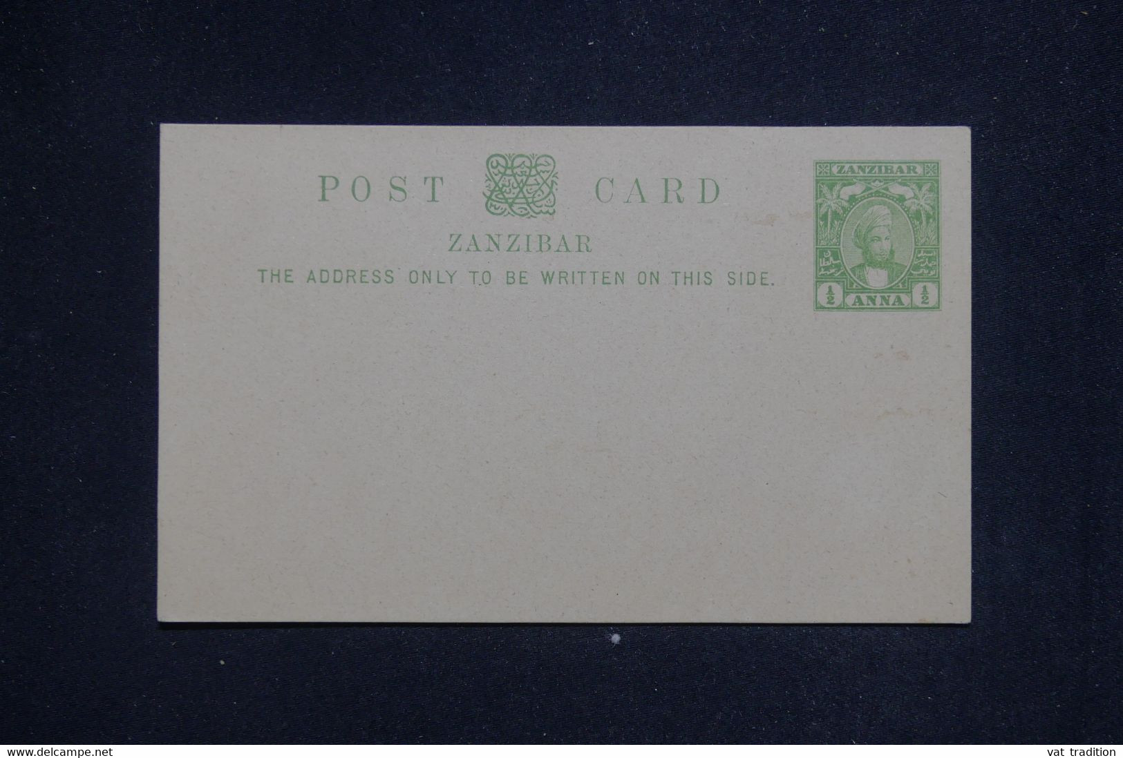 ZANZIBAR - Entier Postal Non Circulé  - L 132785 - Zanzibar (...-1963)