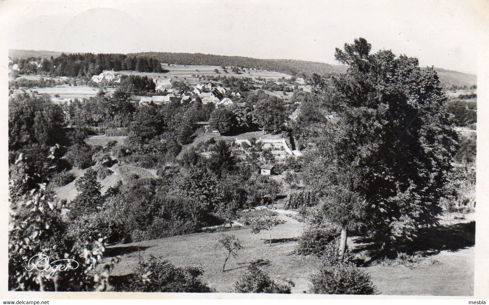 CPSM -   La Petite - Pierre  (67)  Vue Partielle -  Cachet Au Dos : Hotel Des Vosges La Petite - Pierre. - La Petite Pierre