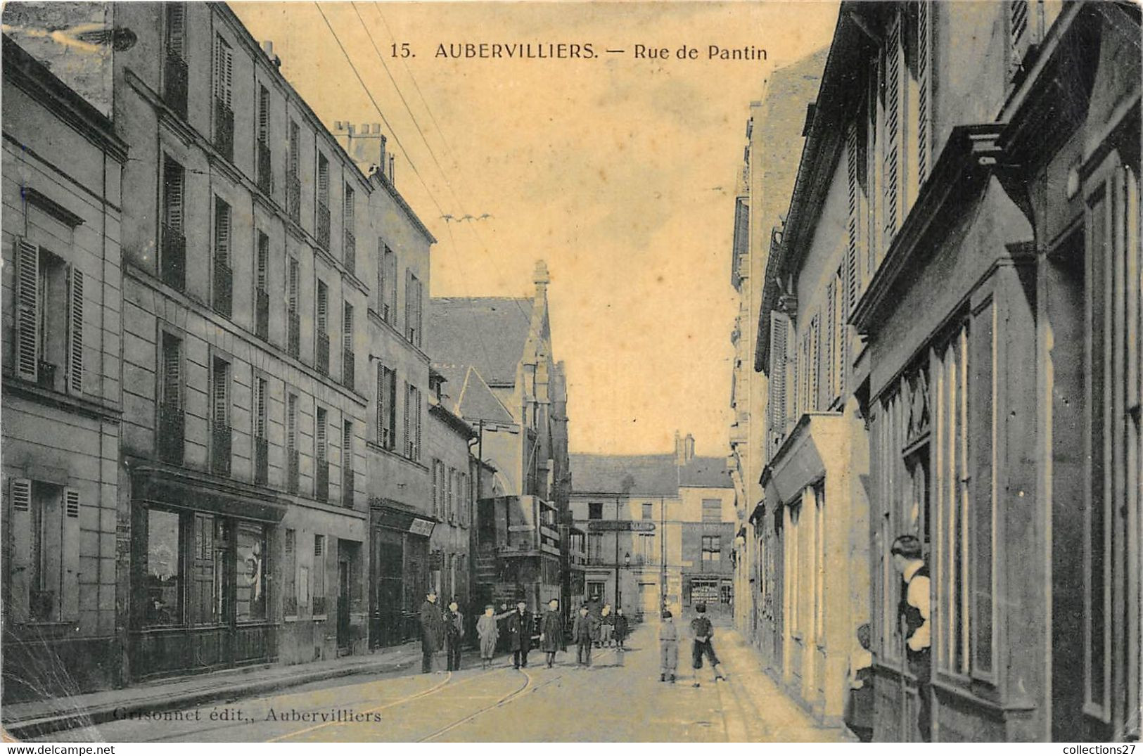 93-AUBERVILLIERS- RUE DE PANTIN - Aubervilliers