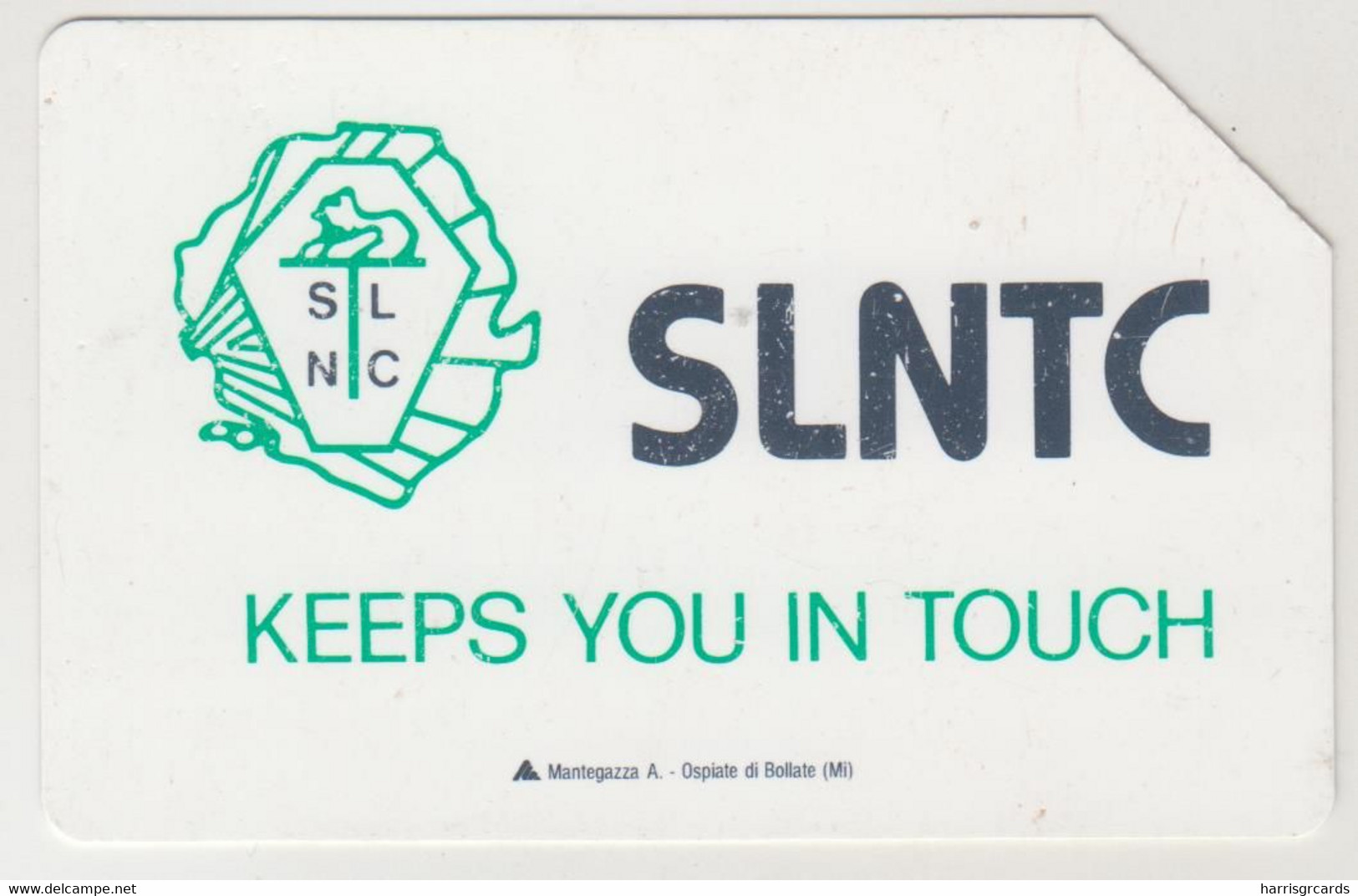 SIERA LEONE - Green Logo SLNTC (Mantegazza), 50 U ,used - Sierra Leona