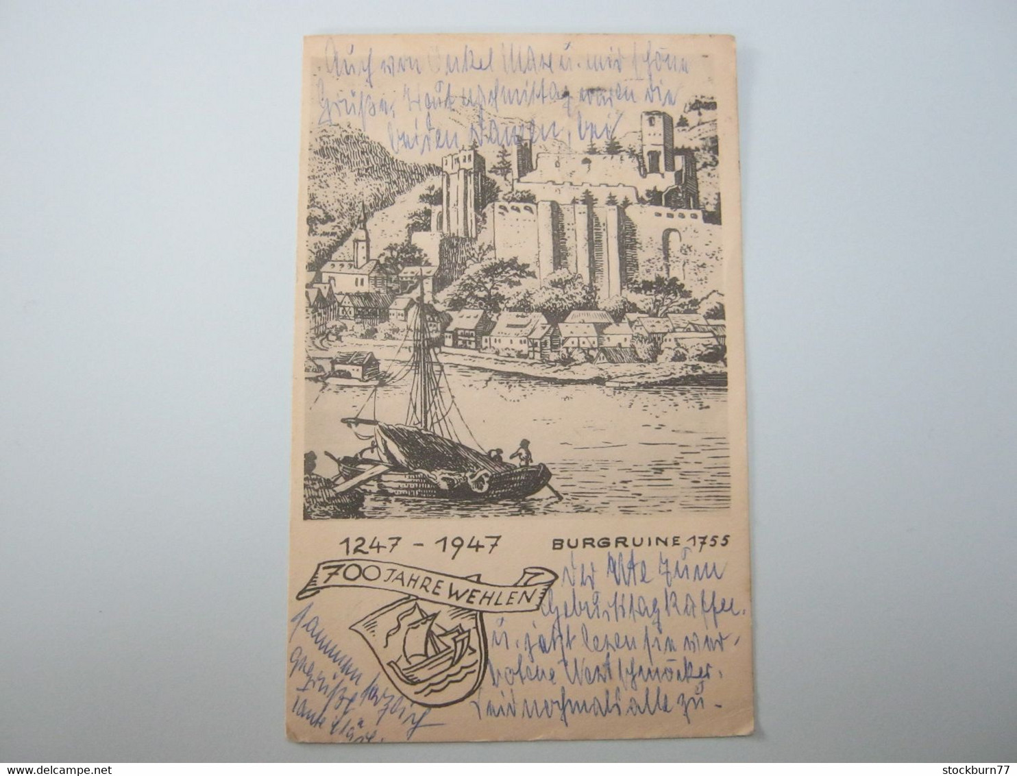 WEHLEN , 700 Jahrfeier ,  Schöne Karte  Um 1947 - Wehlen