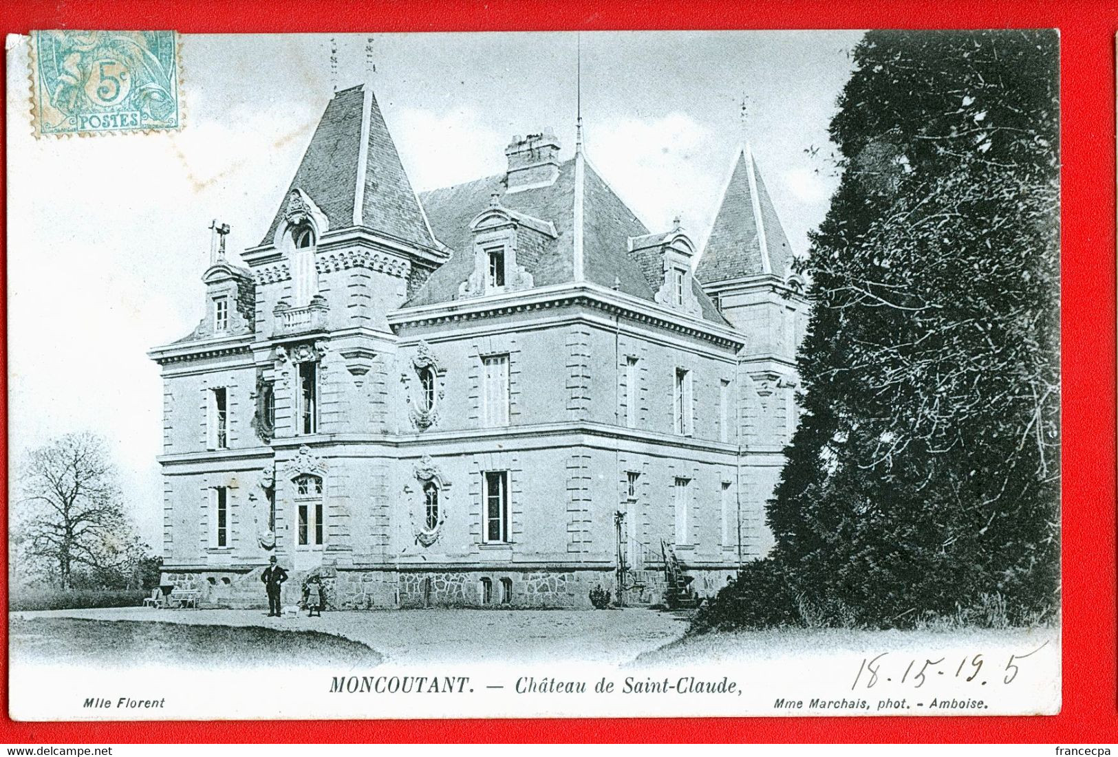 8783 - DEUX SEVRES - MONCOUTANT - Château De Saint Claude - Moncoutant