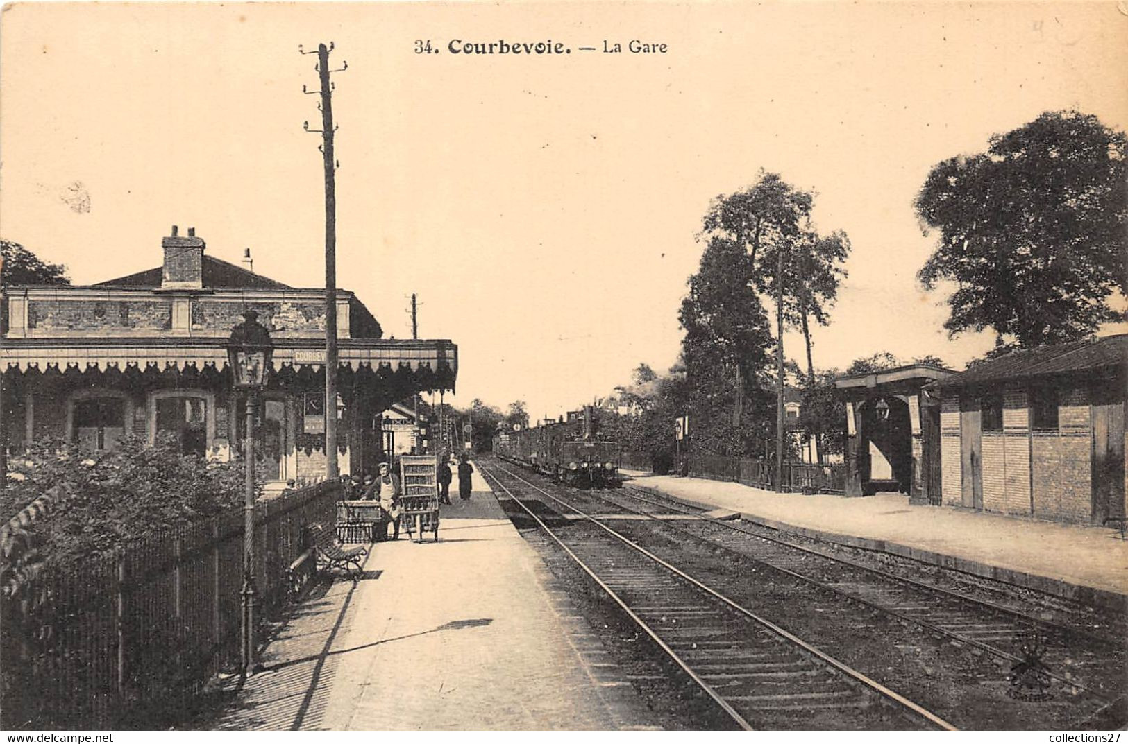 92-COURBEVOIE- LA GARE - Courbevoie