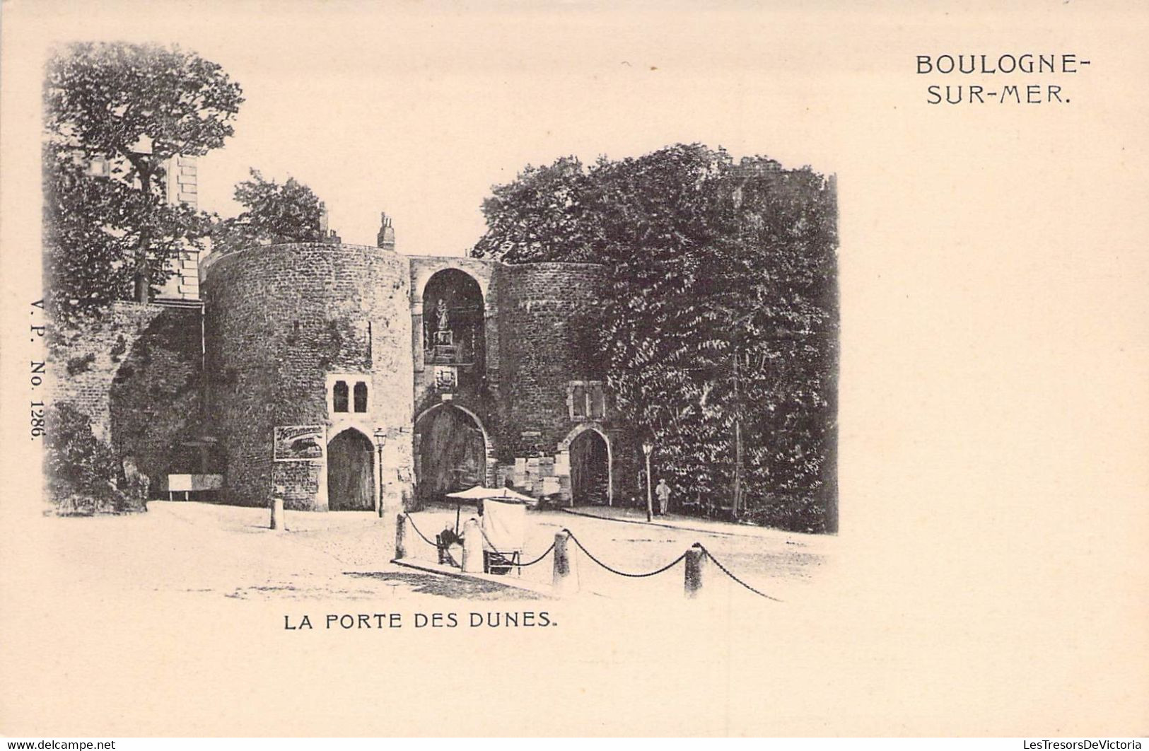 CPA FRANCE - 62 - Précurseur - BOULOGNE SUR MER - La Porte Des Dunes - Dos Non Divisé - Boulogne Sur Mer