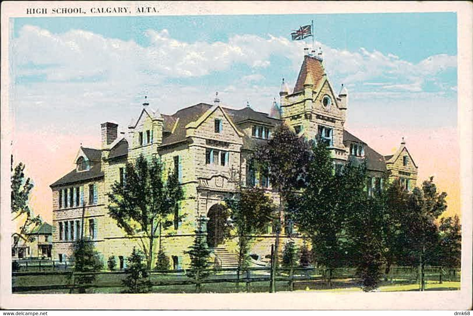 CANADA - HIGHT SCHOOL - CALGARY - ALTA - 1910s (15071) - Calgary