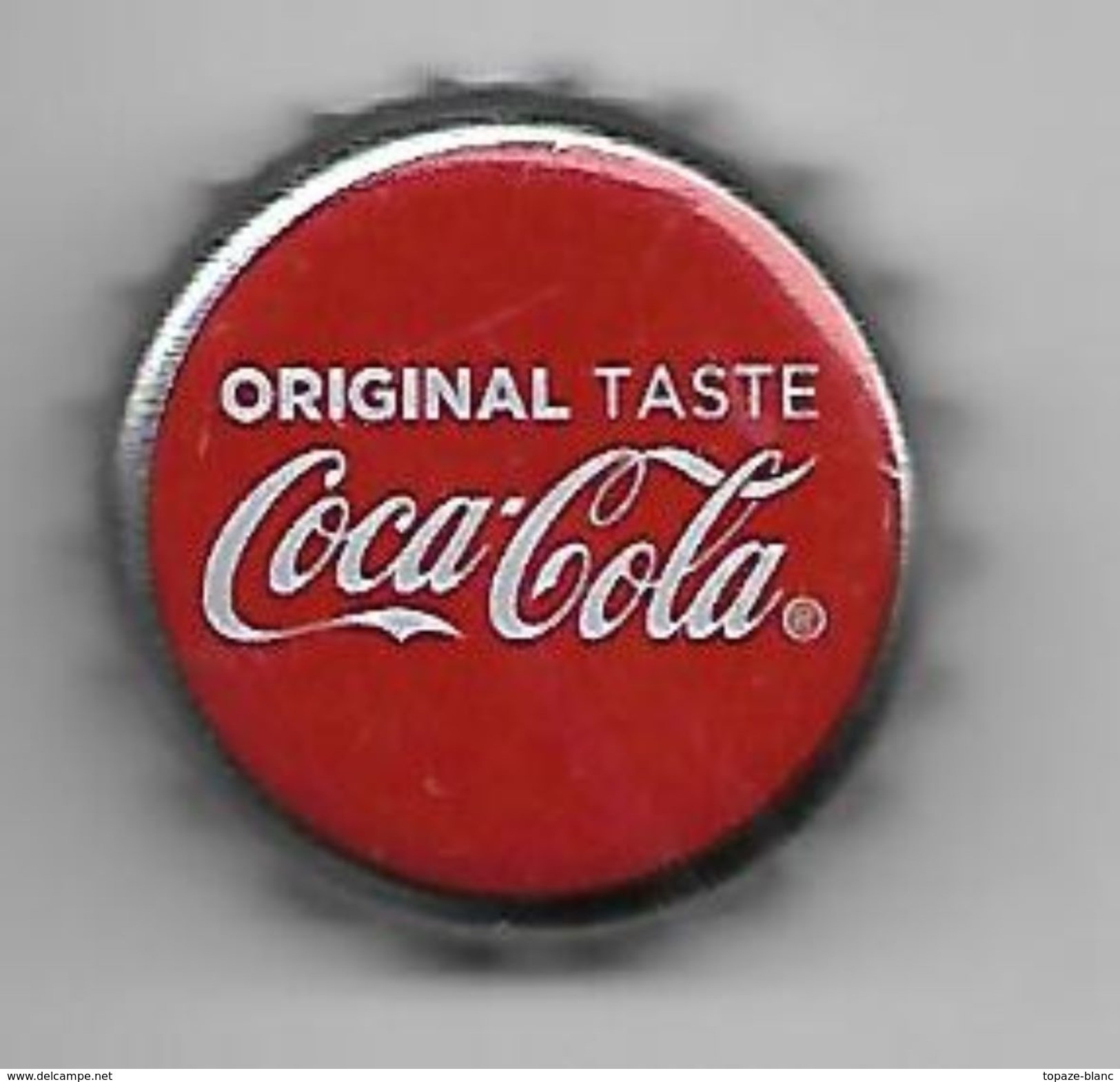 BELGIQUE / CAPSULE SODA / COCA COLA  ORIGINAL TASTE - Soda
