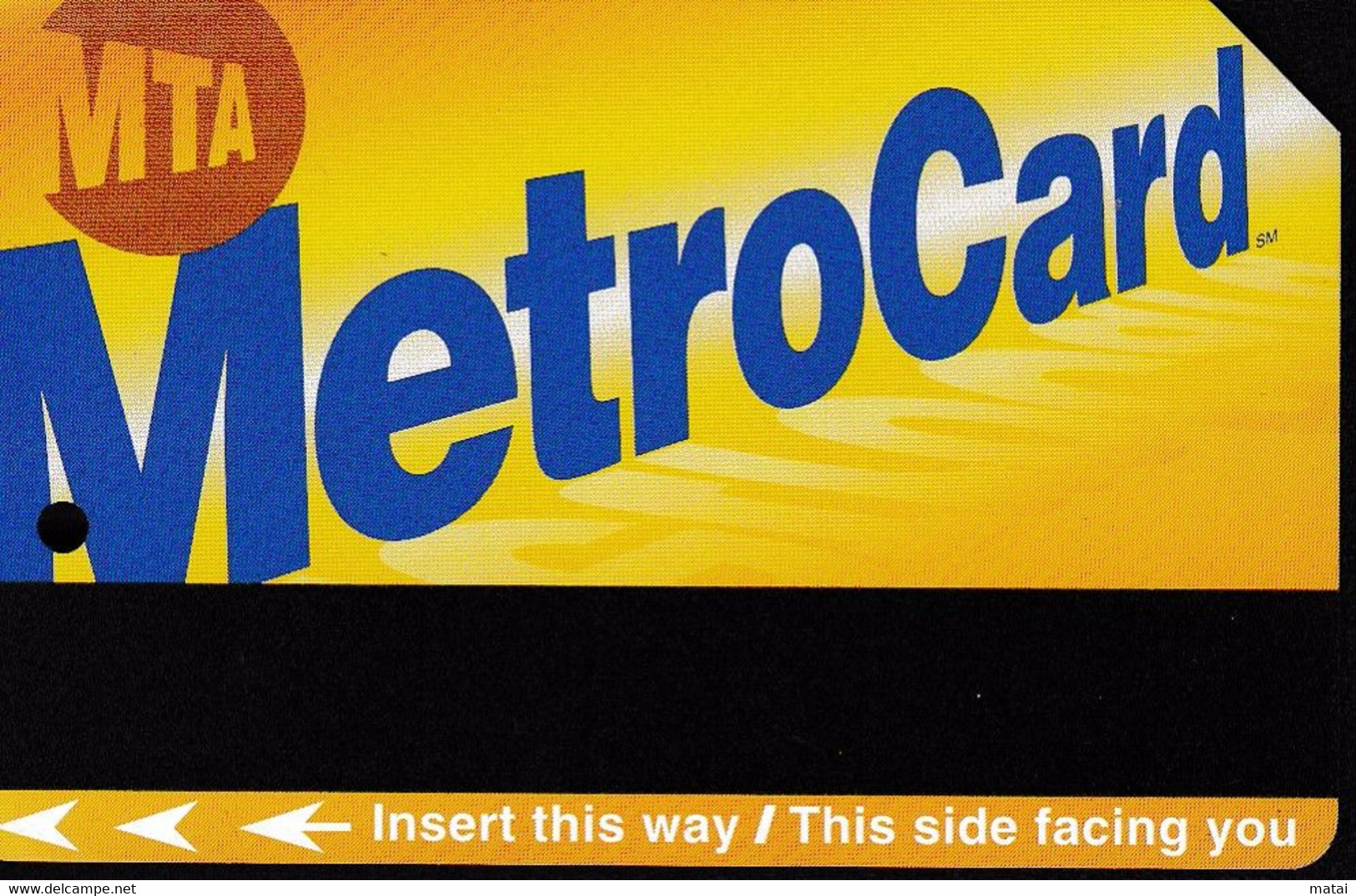 USA MTA METROCARD - Monde