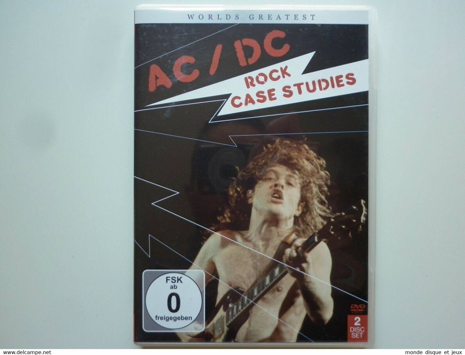 AC DC Double Dvd Rock Case Studies - DVD Musicaux
