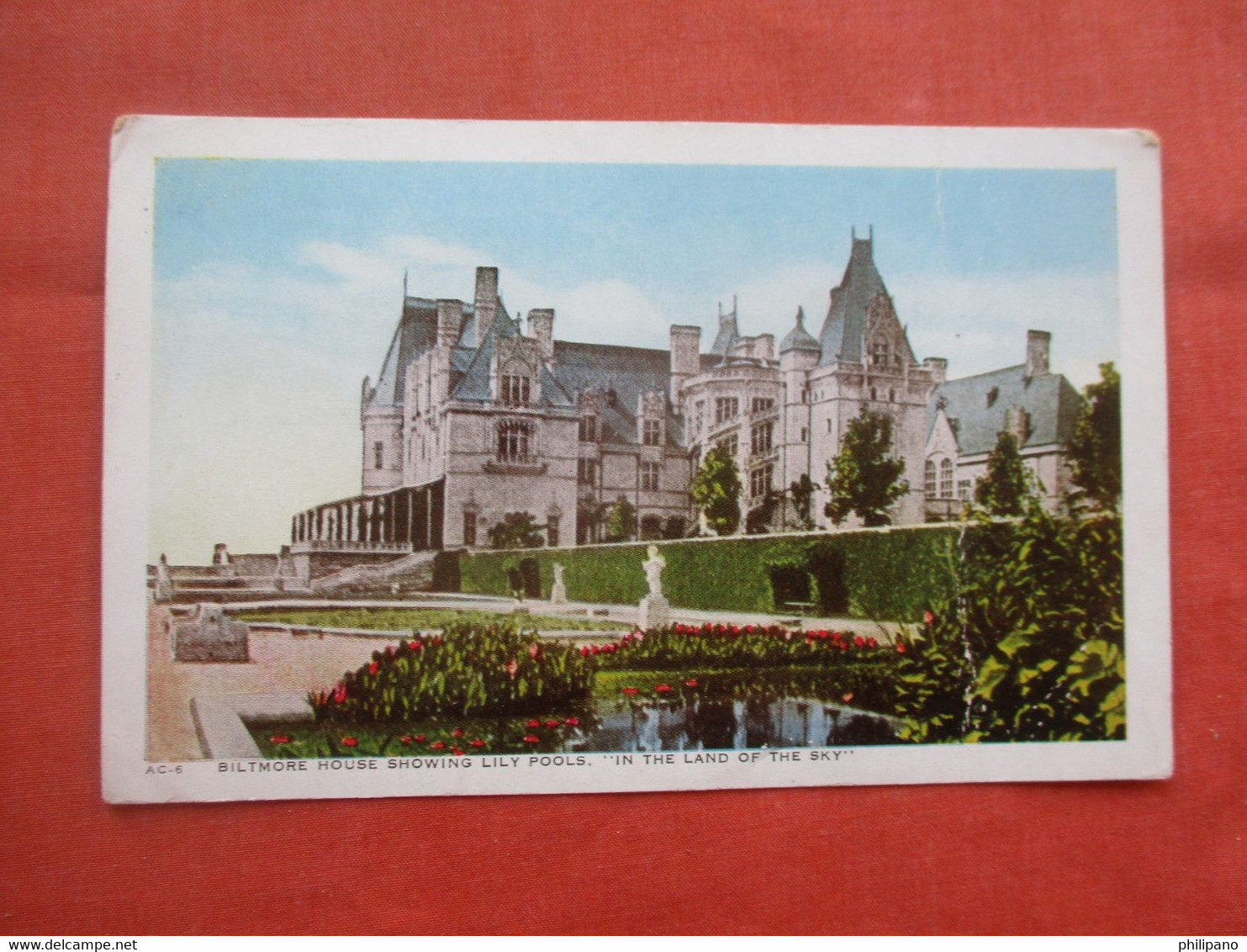 Biltmore  House.  Asheville North Carolina >      Ref 5803 - Asheville