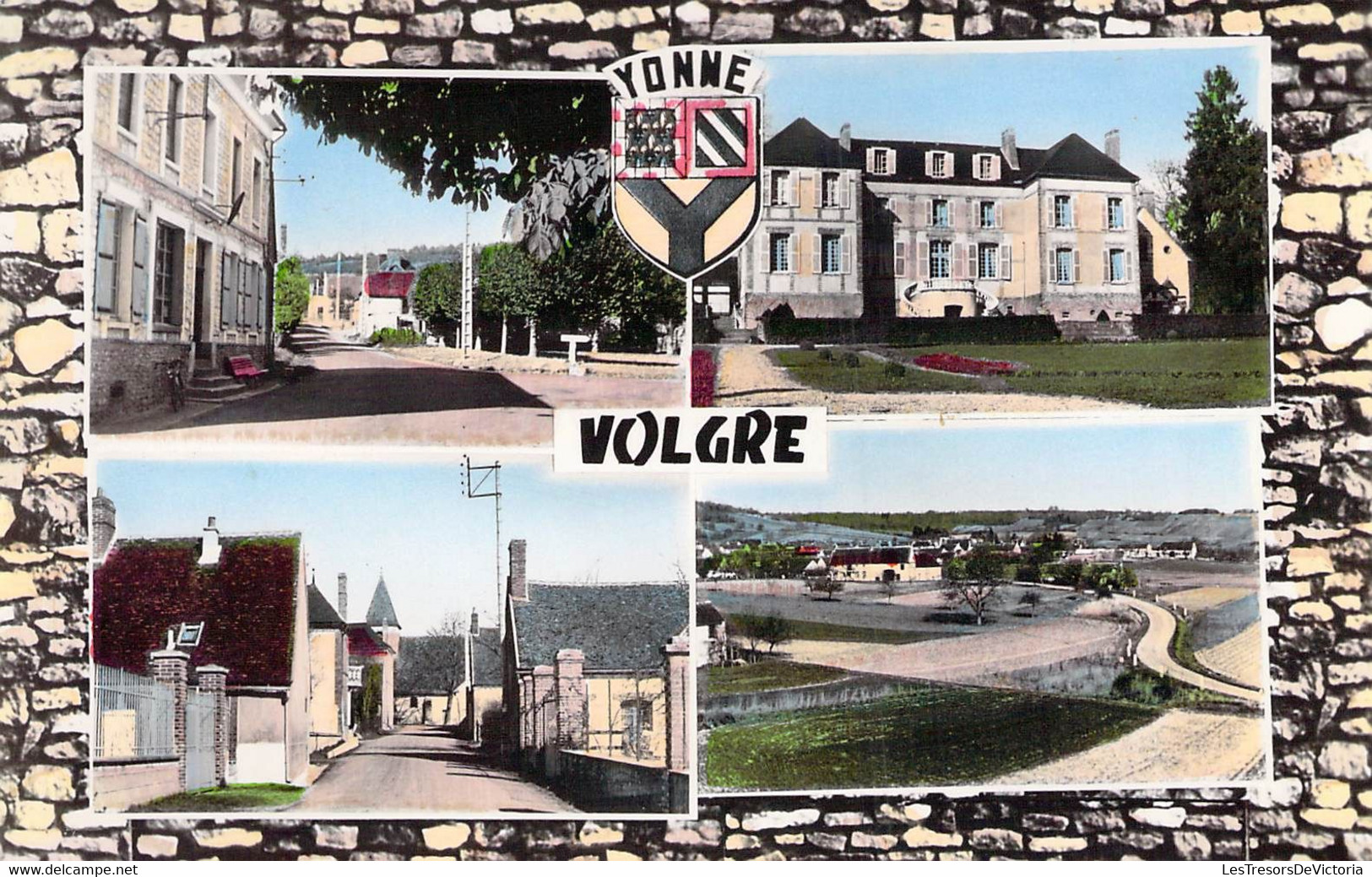 CP FRANCE - 89 - VOLGRE - Multi Vues - Grande Rue - Le Château - Vue Générale - Editions Du Moulin Sartrouville - Autres & Non Classés