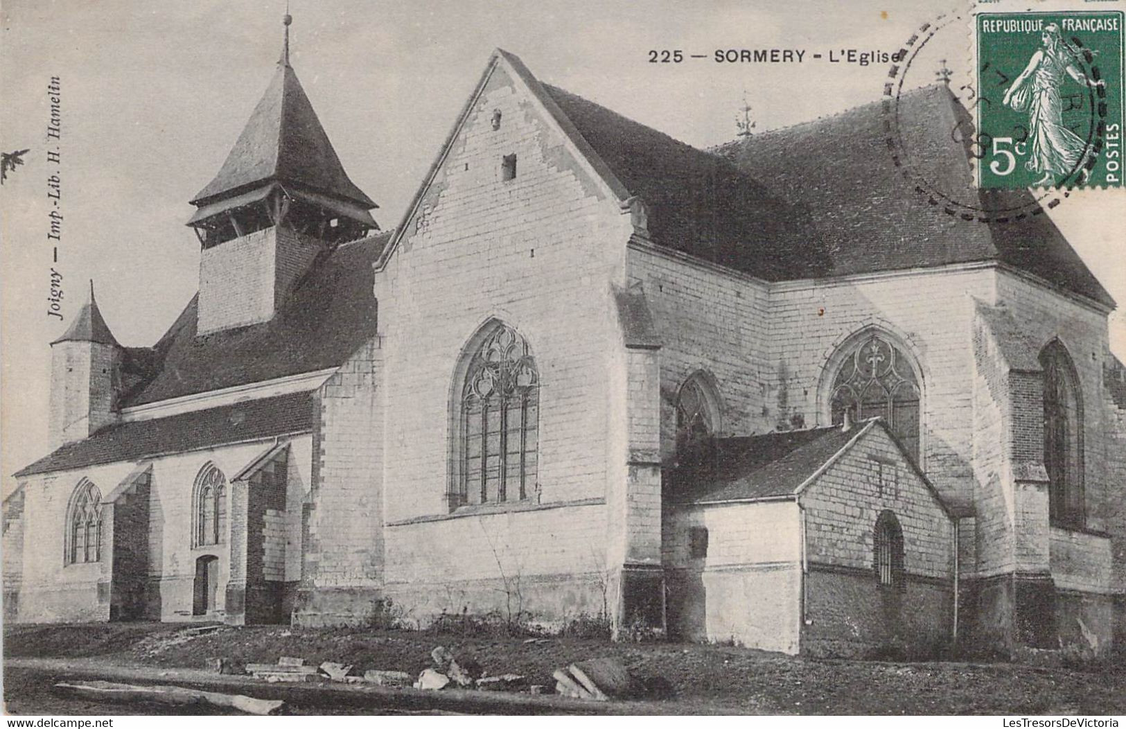 CP FRANCE - 89 - SORMERY - L'Eglise - - Autres & Non Classés