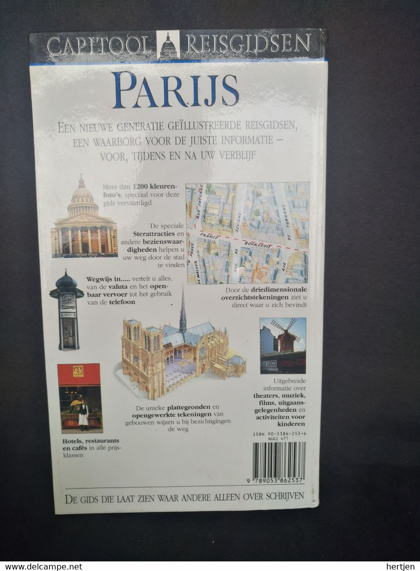 Parijs - Allen Tillier. - Capitool Reisgids - 1994 - Sachbücher