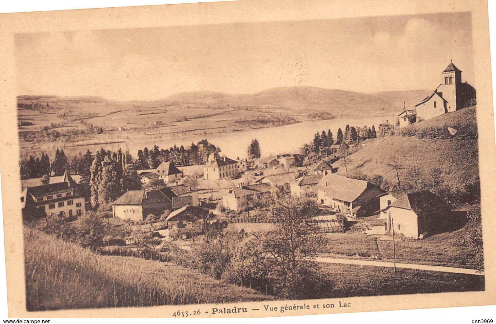 PALADRU (Isère) - Vue Générale Et Son Lac - Paladru