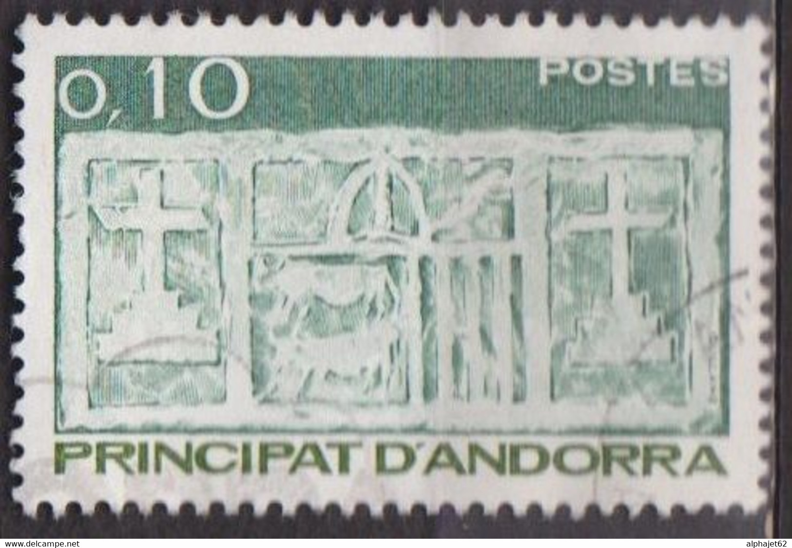 Ecu Primitif Des Vallées - ANDORRE - N°  317 - 1983 - Used Stamps