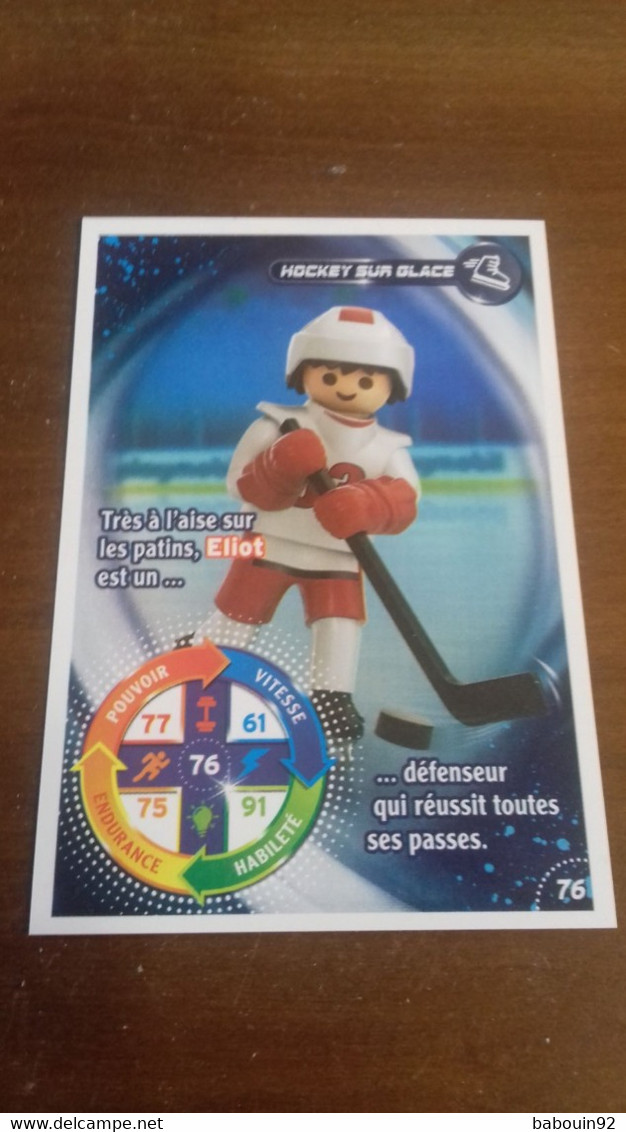 Carte Playmobil Carrefour 2021 N°76 - Trading Cards