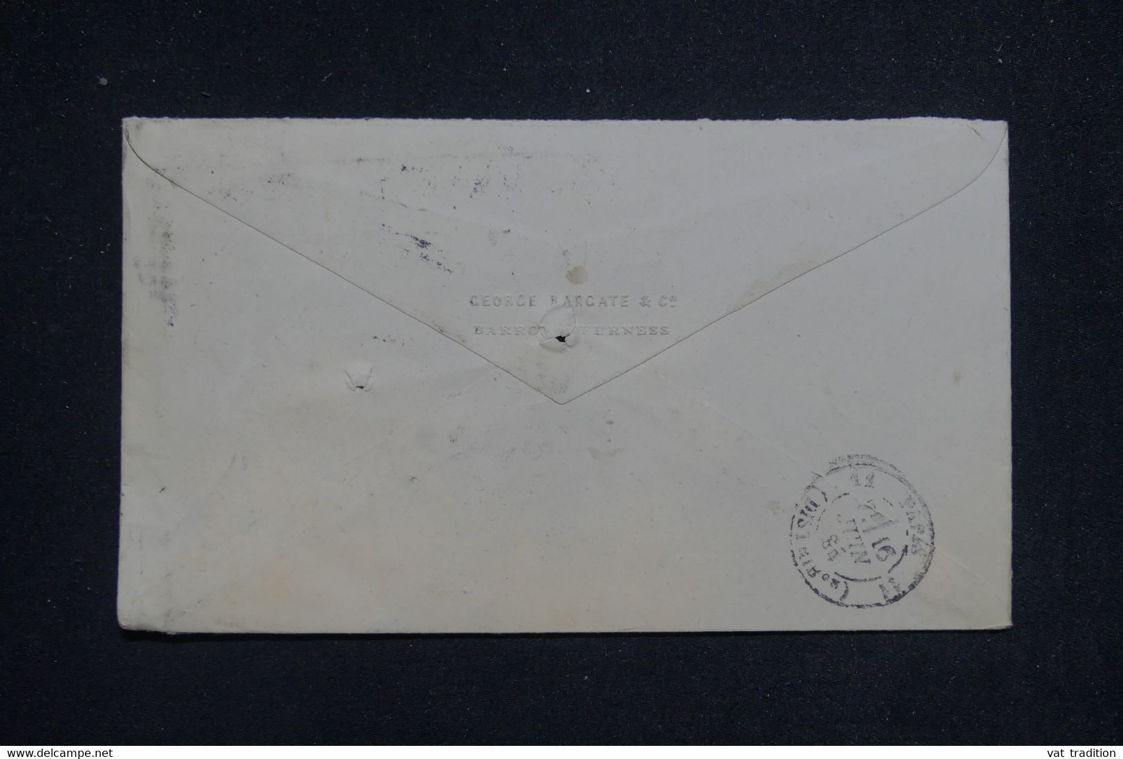 ROYAUME UNI - Enveloppe De Scarborough Pour La France En 1884 - L 132878 - Briefe U. Dokumente