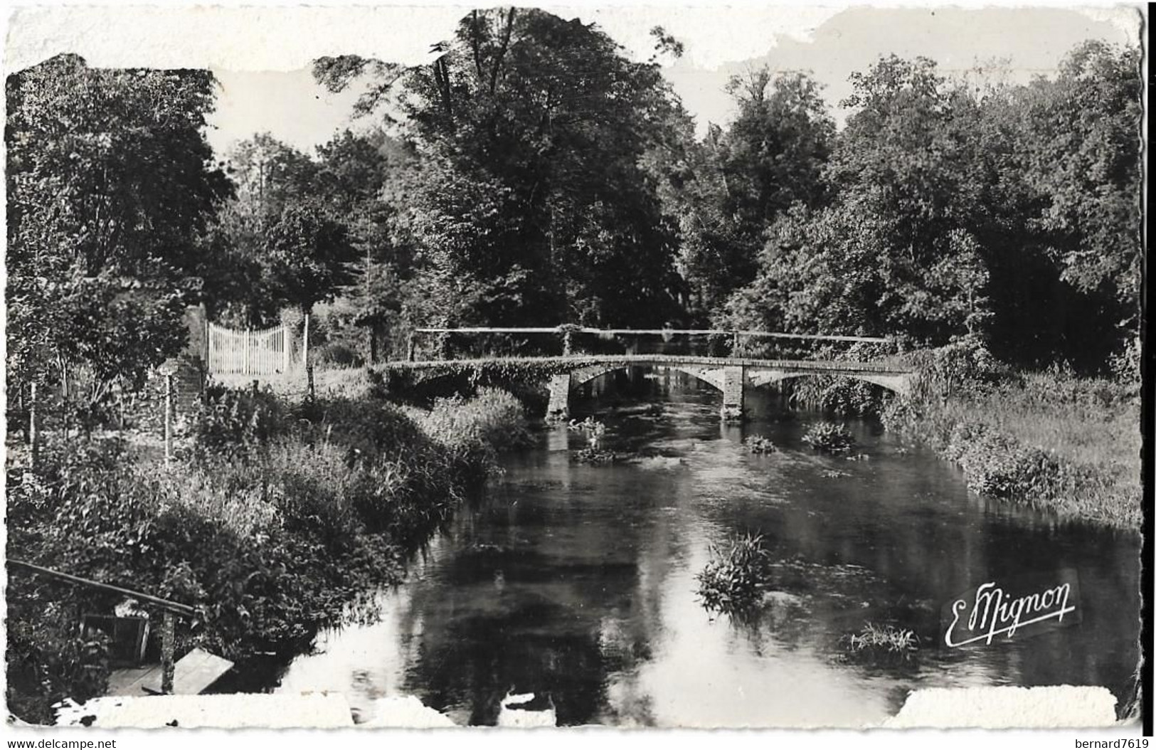 27  Marcilly  Sur Eure -  La Passerelle  Sur  Le   Couenon - Marcilly-sur-Eure