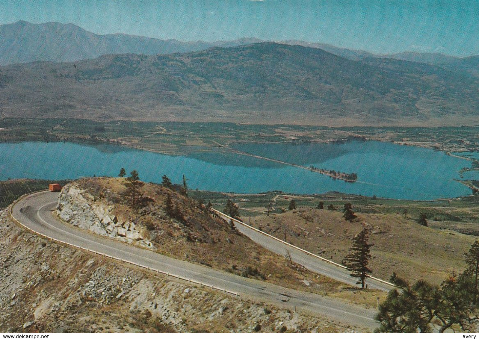 Anarchist Mountain Highway, International Viewpoint Overlooking Osoyoos, B. C. And Oroville, Washington - Osoyoos