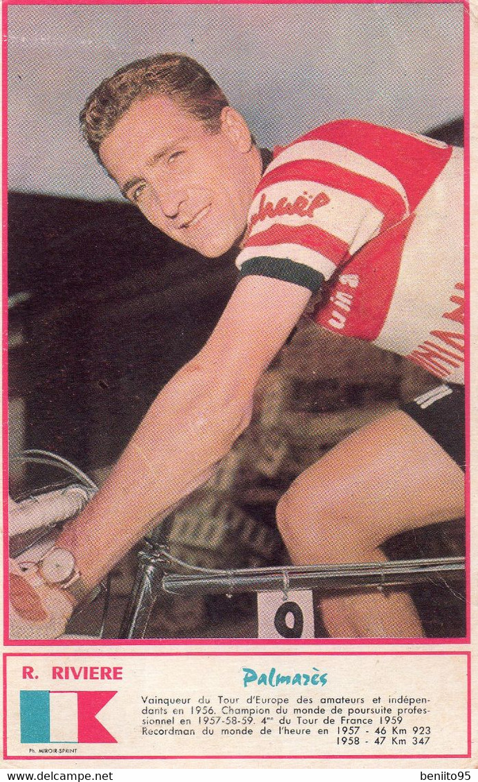 COUREUR CYCLISTE - R. RIVIERE. - Cyclisme