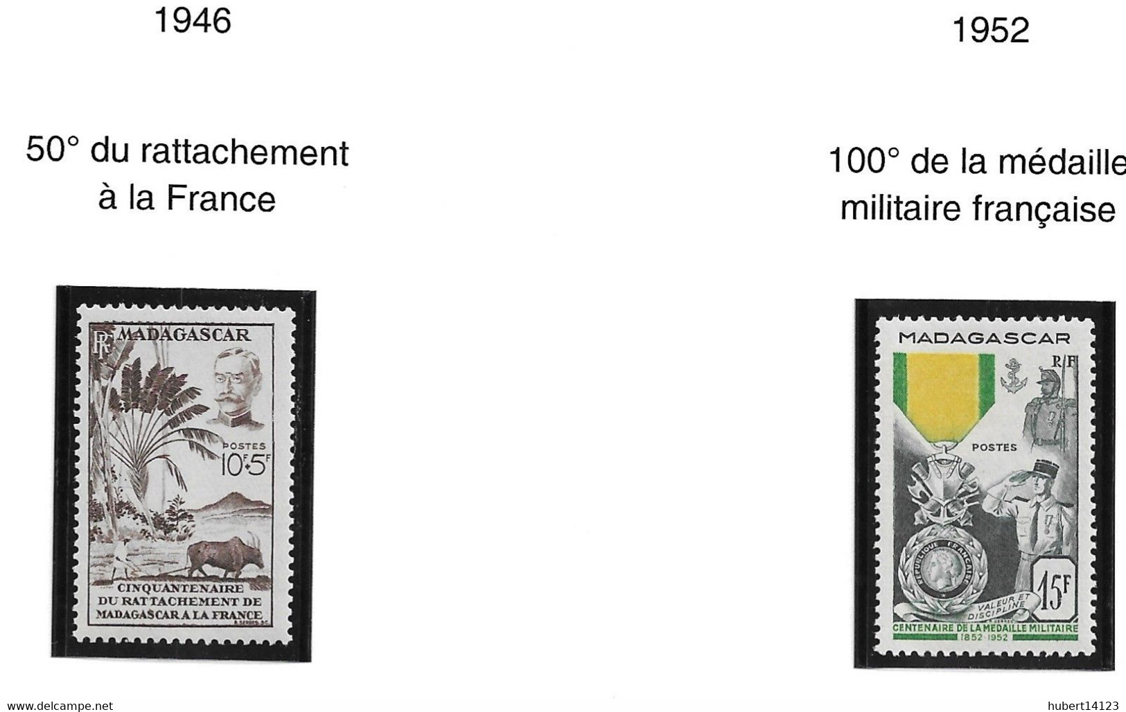 Madagascar 1946 à 1957 N° 319 à 334 - Altri & Non Classificati