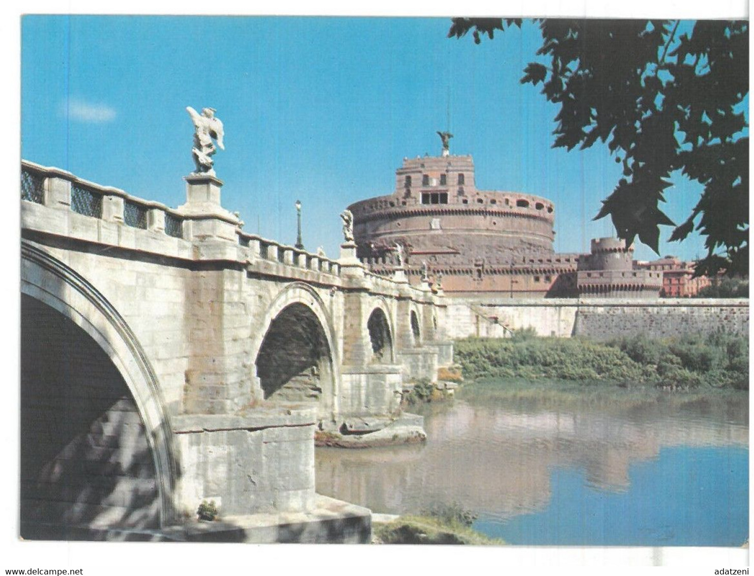 BR977 Roma Ponte E Castel S. Angelo Non Viaggiata - Bruggen