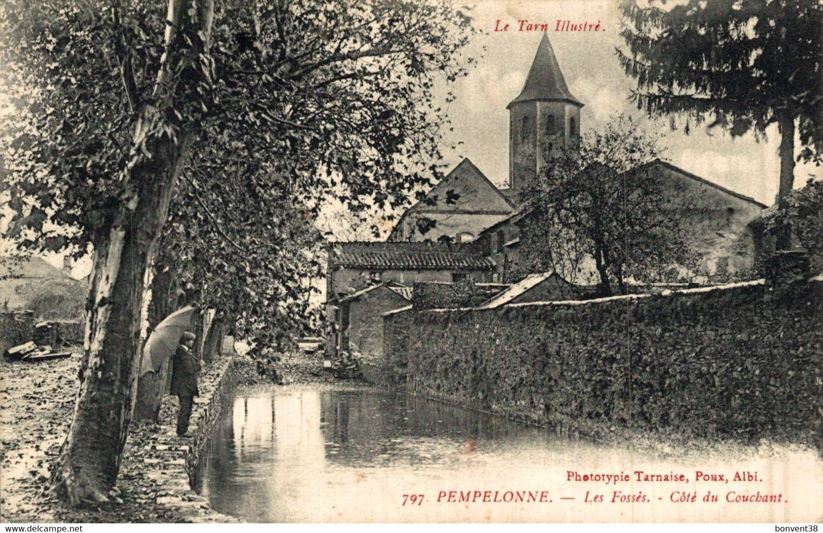 I1910 - PEMPELONNE - D81 - Les Fossés - Pampelonne