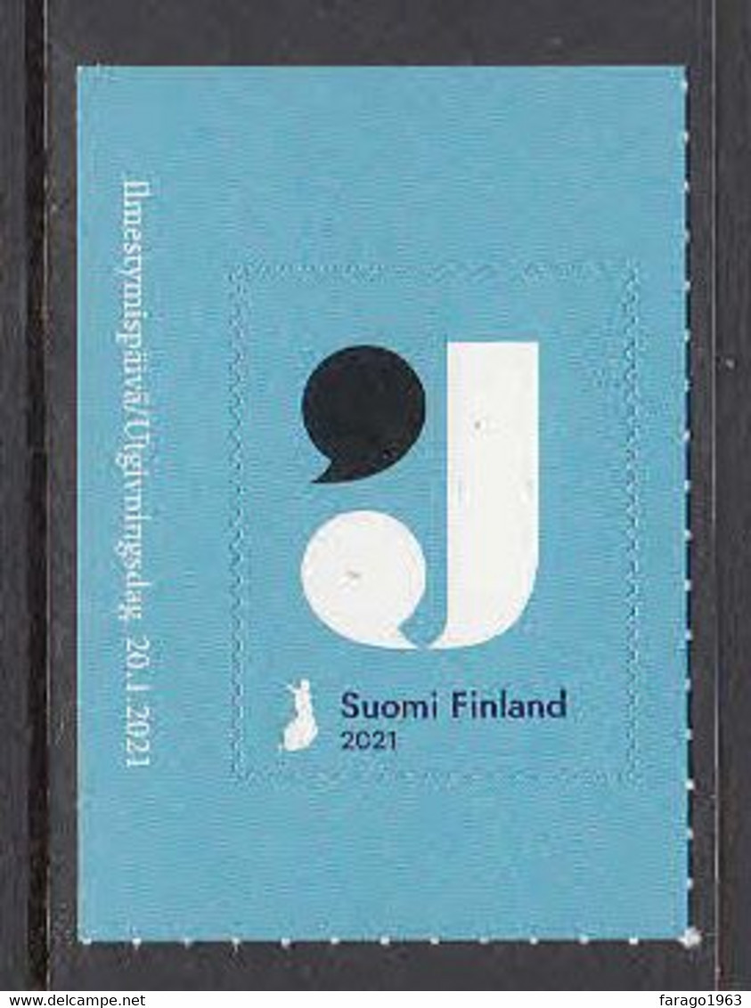 2021 Finland Journalist Association Journalism Newspapers Complete Set Of 1MNH @ BELOW FACE VALUE - Unused Stamps