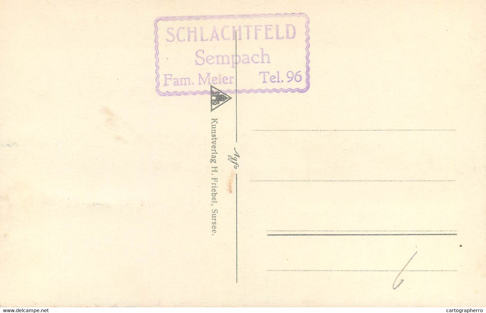 Switzerland Postcard Sempach Schlachtkapelle Und Wirtschaft - Sempach