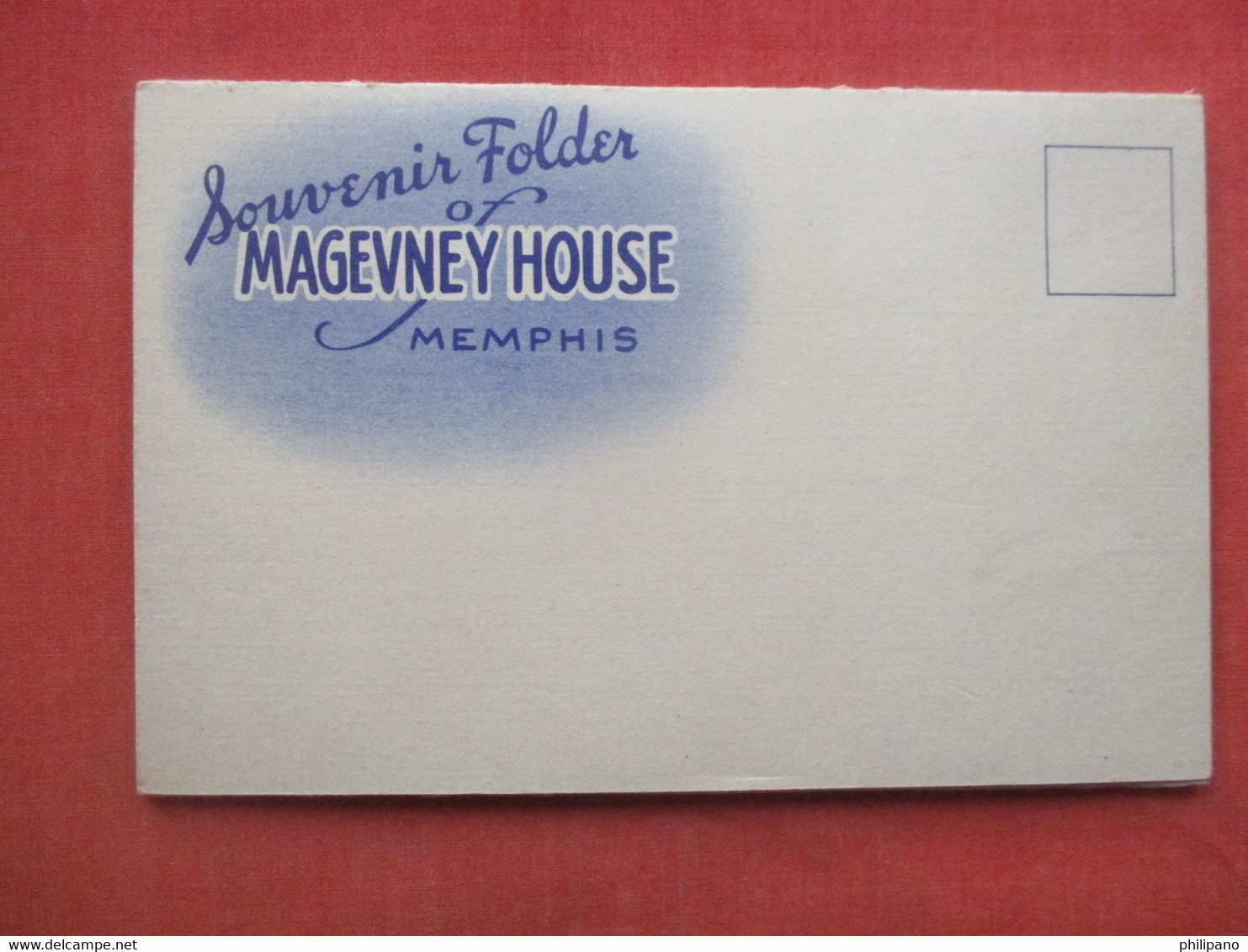 Tri Fold   Magevney House   Memphis - Tennessee > Memphis  Ref 5804 - Memphis