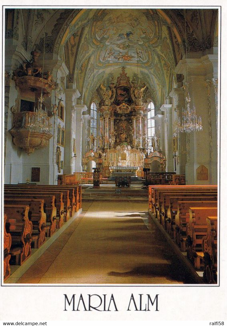 1 AK Österreich / Land Salzburg * Wallfahrtskirche " Maria Geburt" In Maria Alm Am Steinernen Meer * - Maria Alm