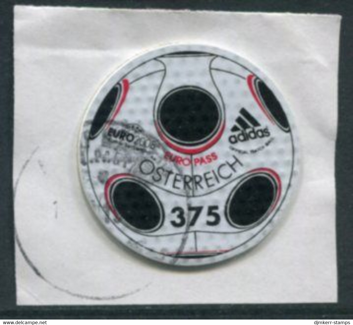 AUSTRIA  2008 European Football Championship VII Used On Piece..  Michel 2722 - Gebruikt