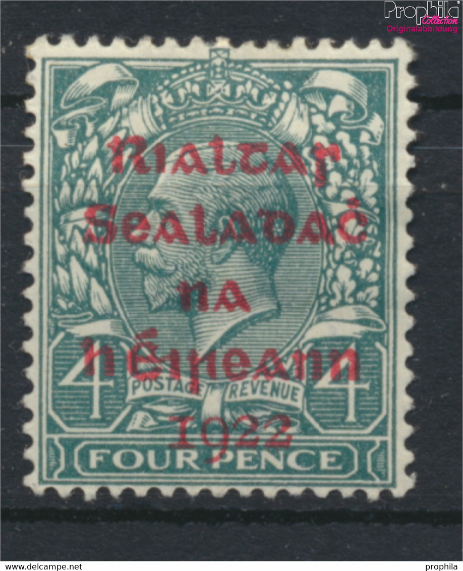 Irland 5c Mit Falz 1922 Aufdruckausgabe (9861593 - Nuovi