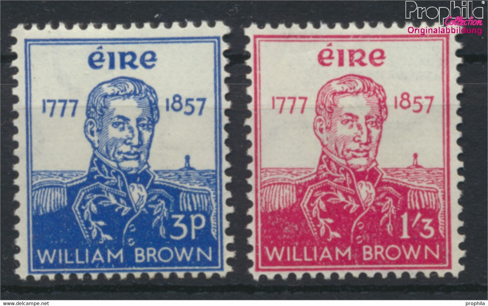 Irland 132-133 (kompl.Ausg.) Mit Falz 1957 Brown (9861580 - Ungebraucht