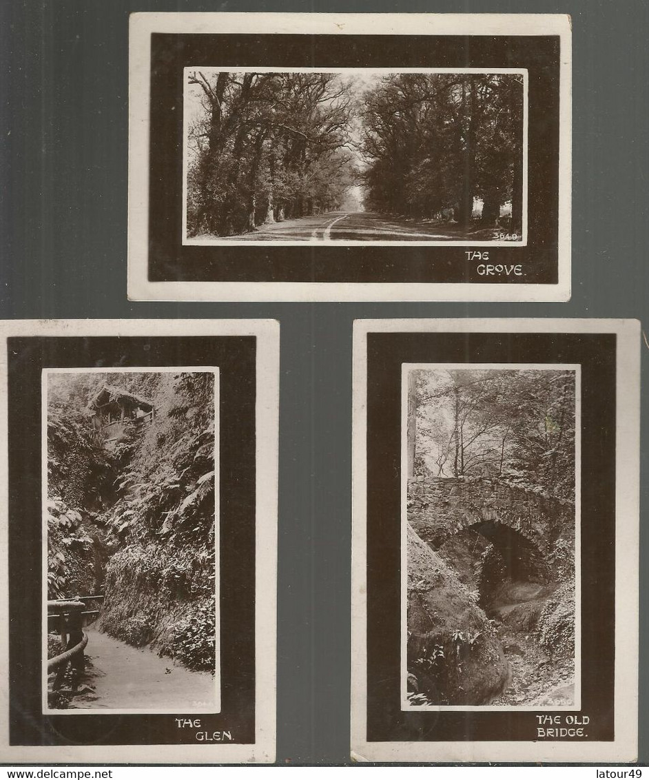 3 Cartes The Old Brige Et The Glen 1908 - Limerick