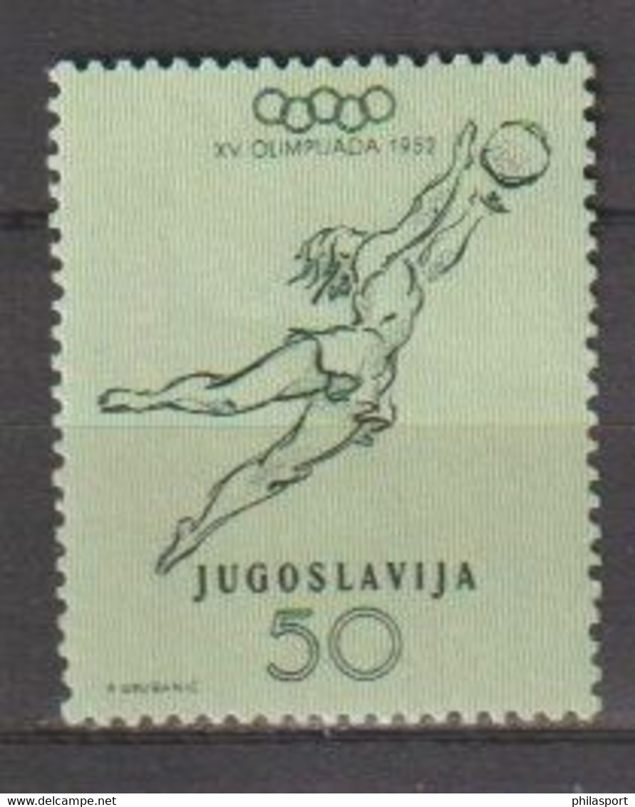 Yougoslavie Yugoslavia  JO Helsinki 1952  Perf MNH ** - Sommer 1952: Helsinki