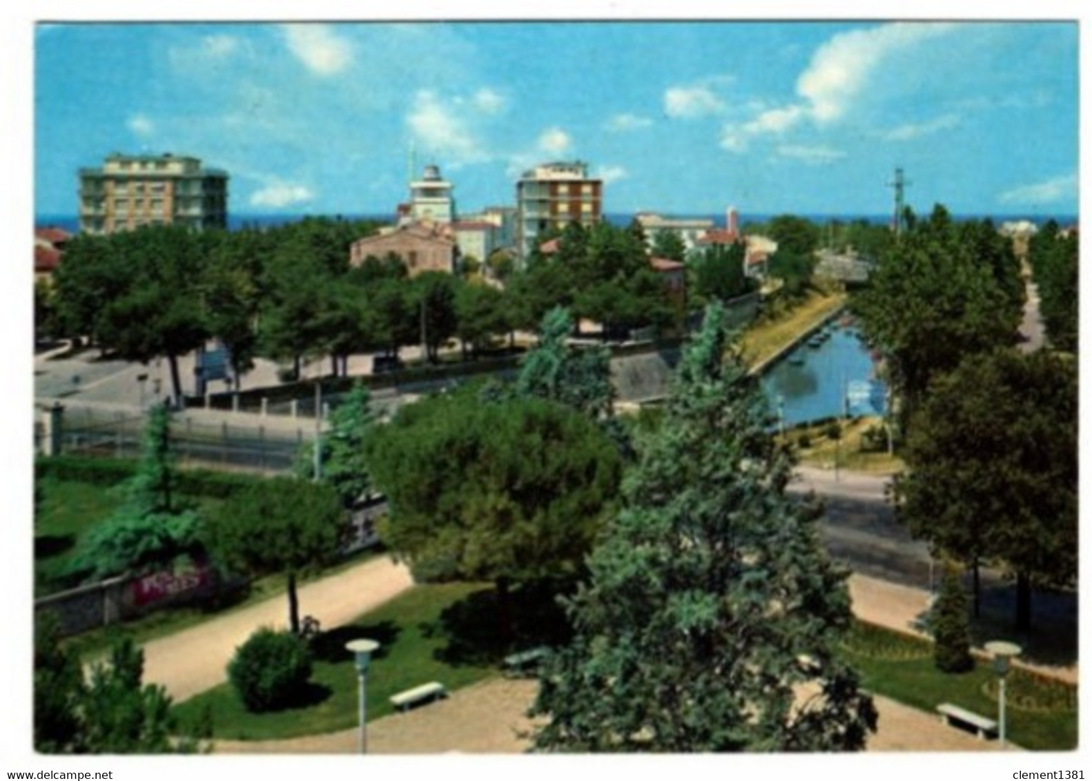 Fano Giardini E Porto Canale Circulee En 1977 - Fano