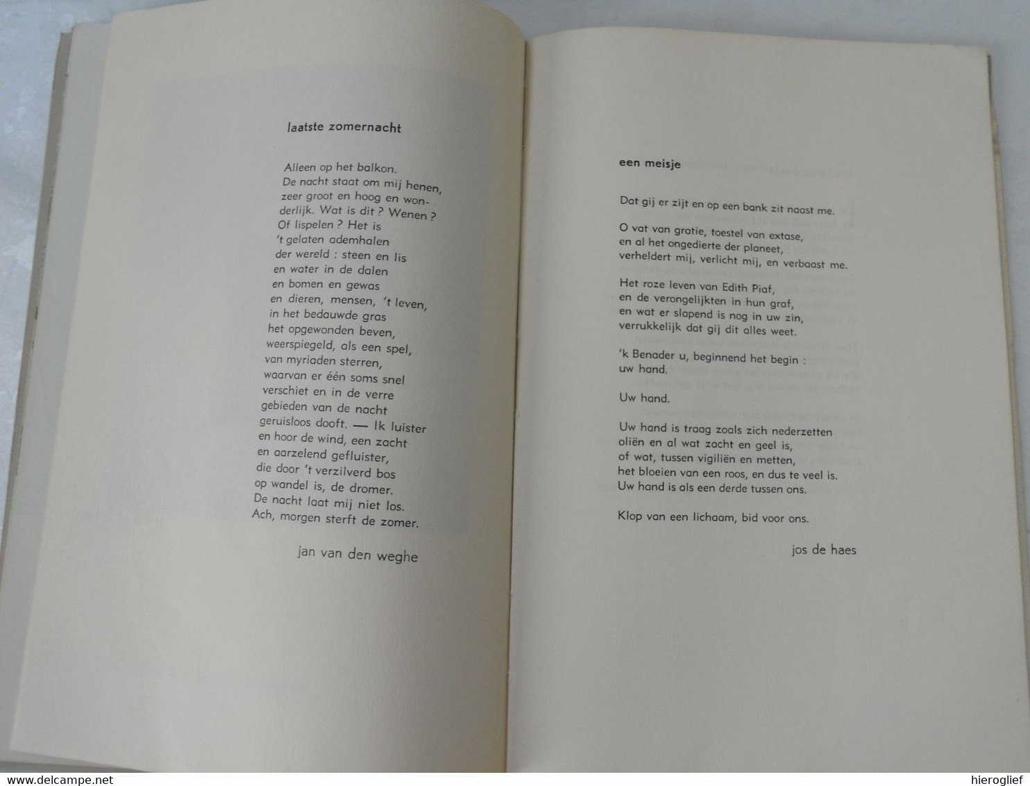 DE MERIDIAAN Tijdschrift Cultuur Magerman Marc Braet De Prins De Haes Van Den Weghe Poëzie Schilderkunst Gent - Poesía