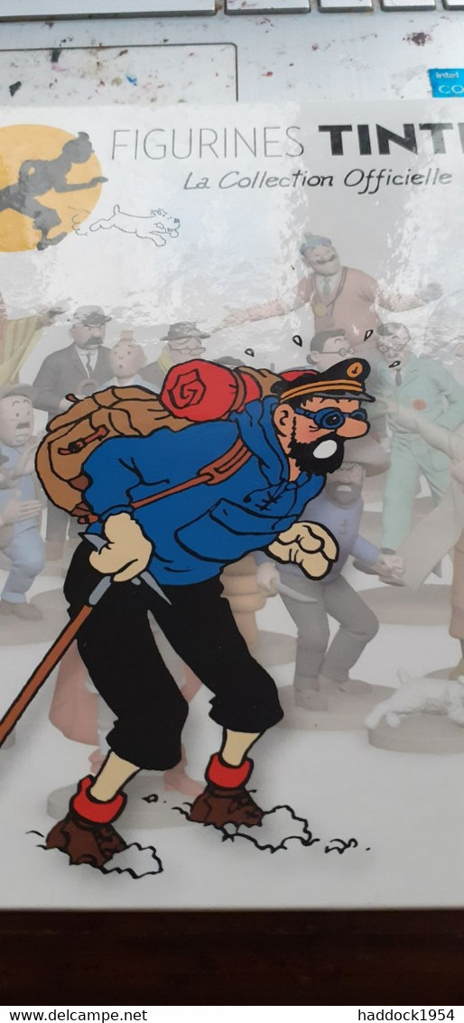 HADDOCK Alpiniste Et La Bouteille Vide TINTIN Au TIBET HERGE Moulinsart 2012 - Figuren - Kunstharz