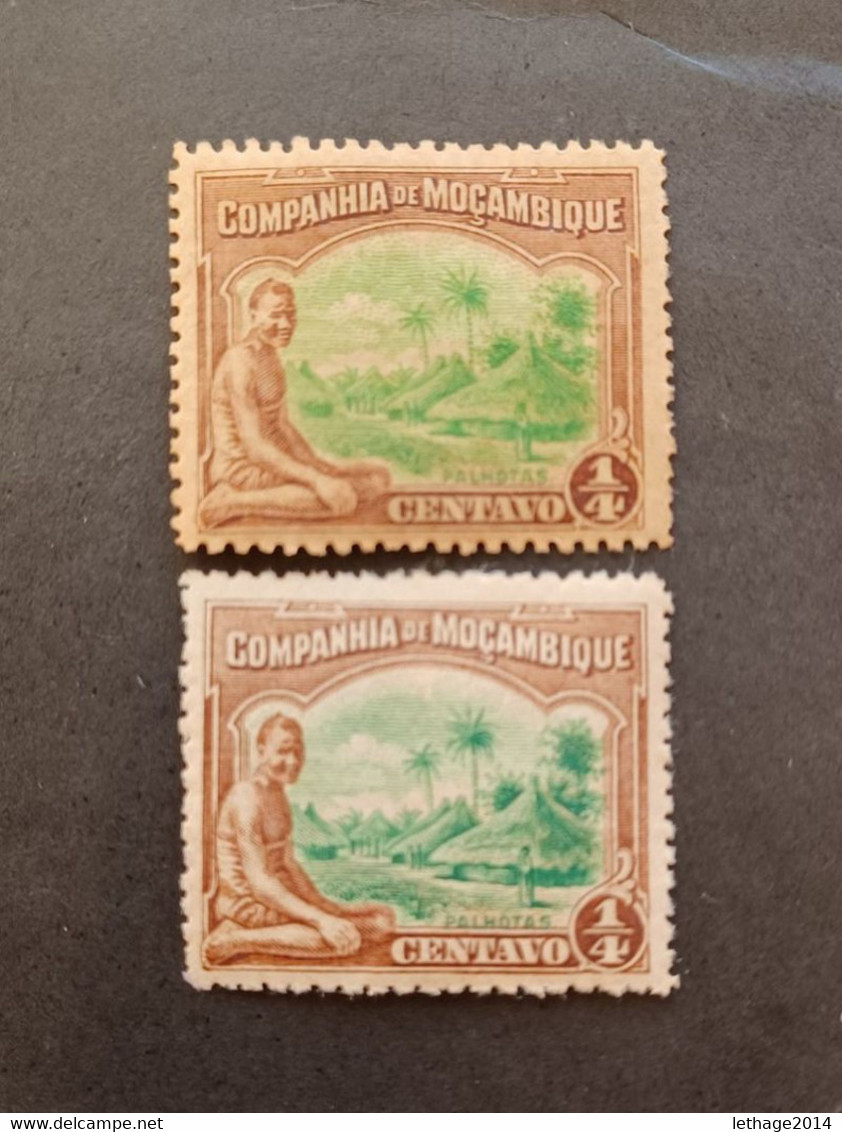 COMPANHIA DE MOCAMBIQUE MOZAMBICO 1918 GRAVES MNHL  ERROR COLOR - Other & Unclassified