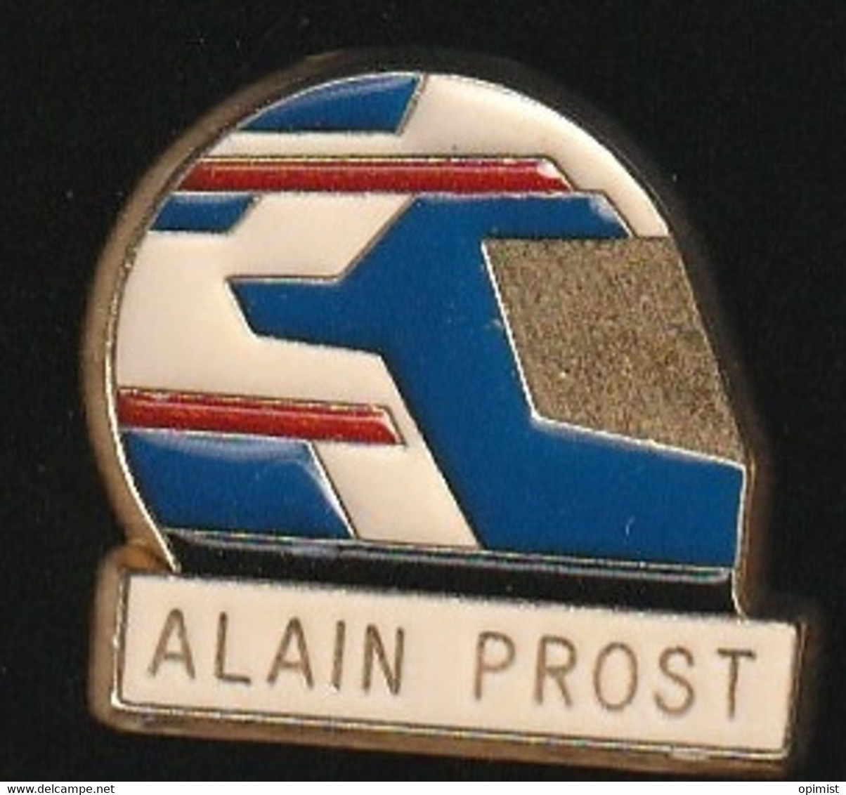 75683- Pin's. Alain Prost...rallye Automobile.F1. - F1