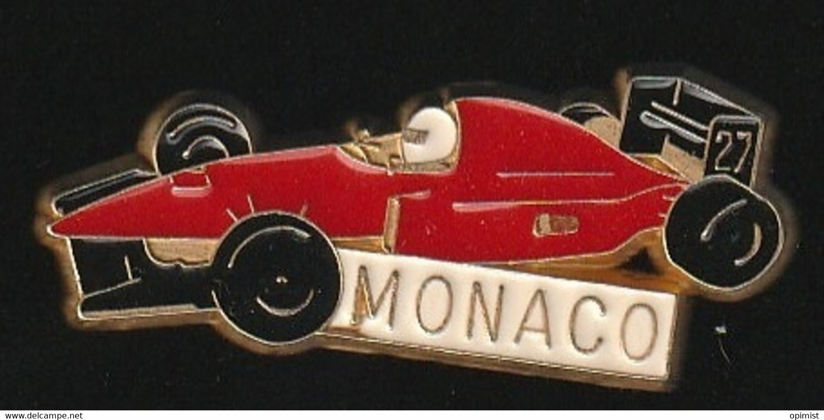 75690- Pin's. Circuit De Monaco..rallye Automobile.F1.signé FIA. - F1