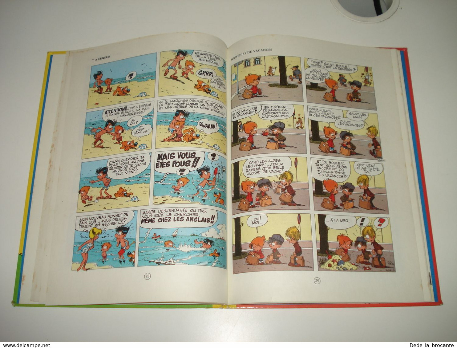 C24 (1) / Boule et Bill N° 7 " Des gags de Boule et Bill " Réédition de 1971