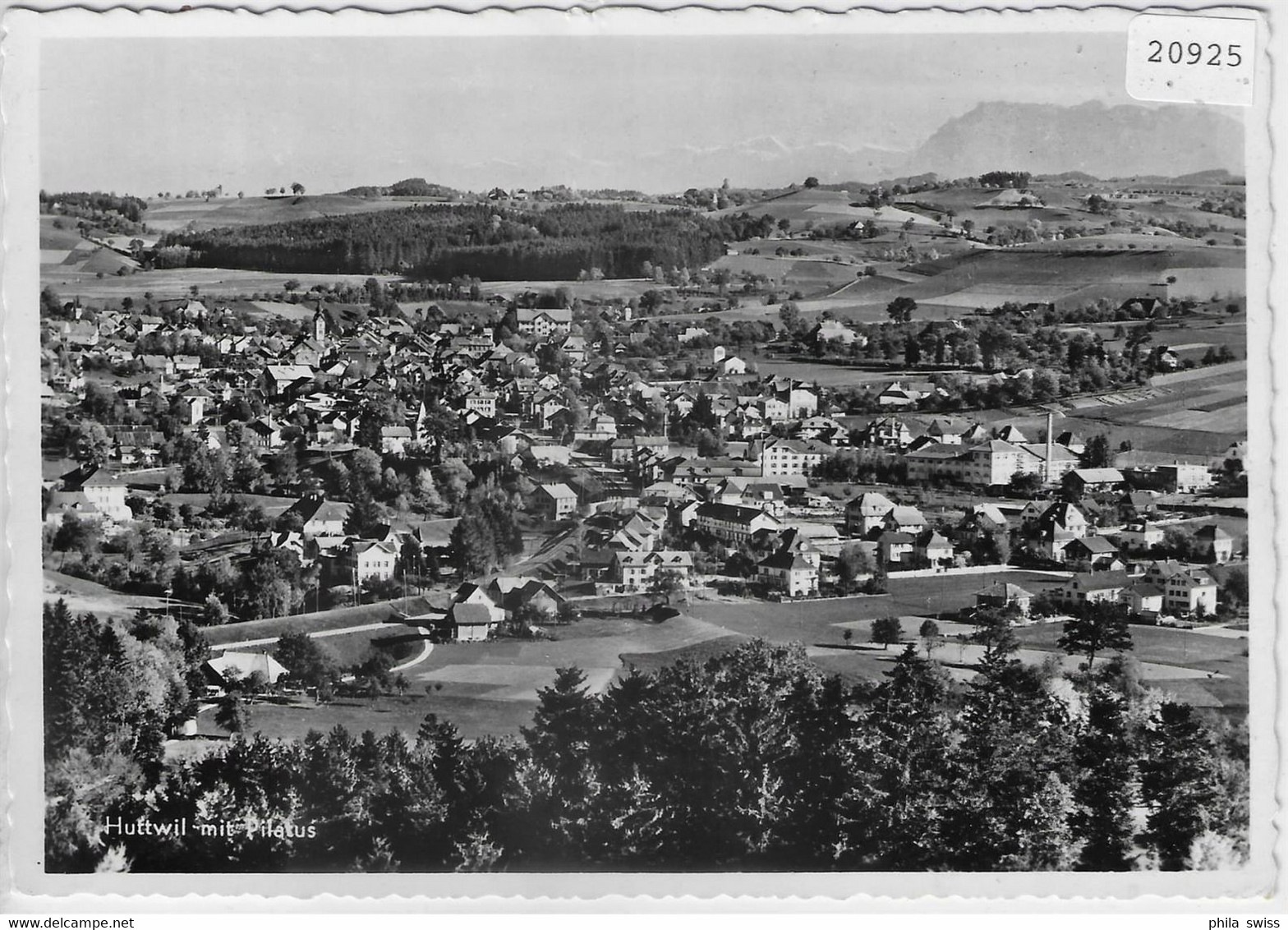 Huttwil - Generalansicht Mit Pilatus - Huttwil