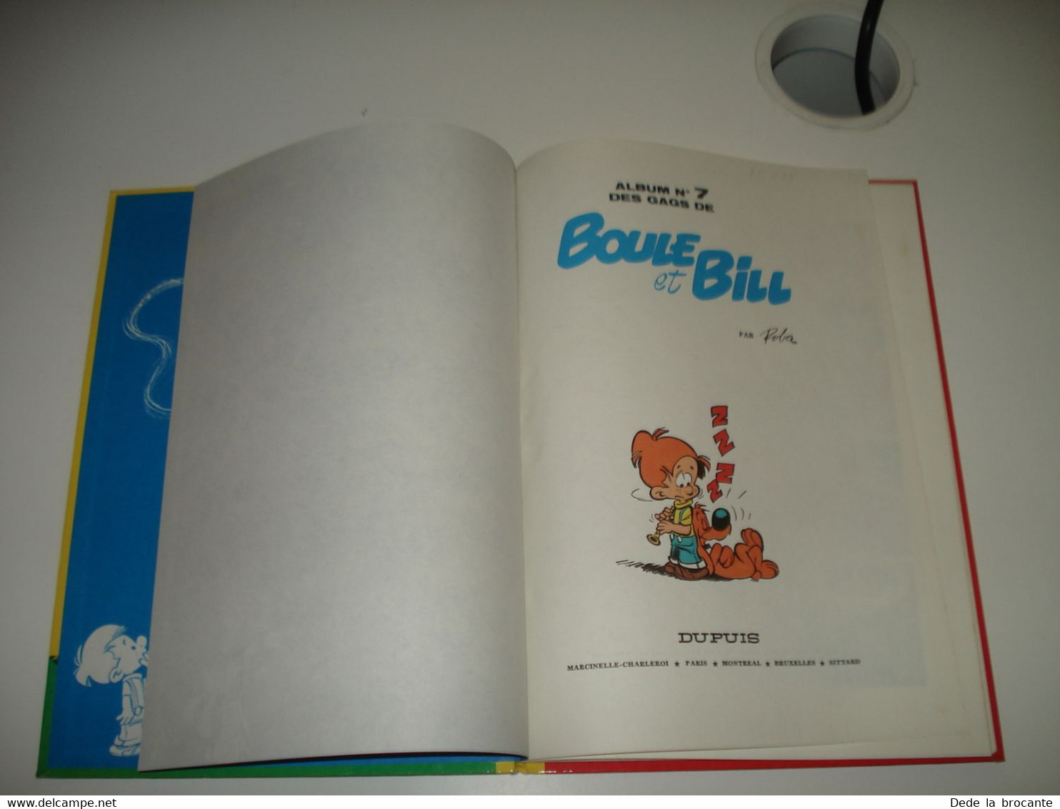 C24 (2) / Boule Et Bill N° 7 " Des Gags De Boule Et Bil " Réédition De 1973 - Boule Et Bill