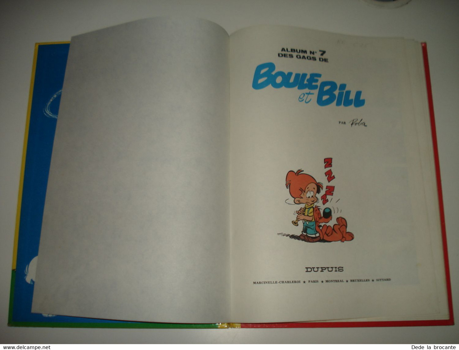C24 (3) / Boule Et Bill N° 7 " Des Gags De Boule Et Bill " Réédition De 1973 - Boule Et Bill